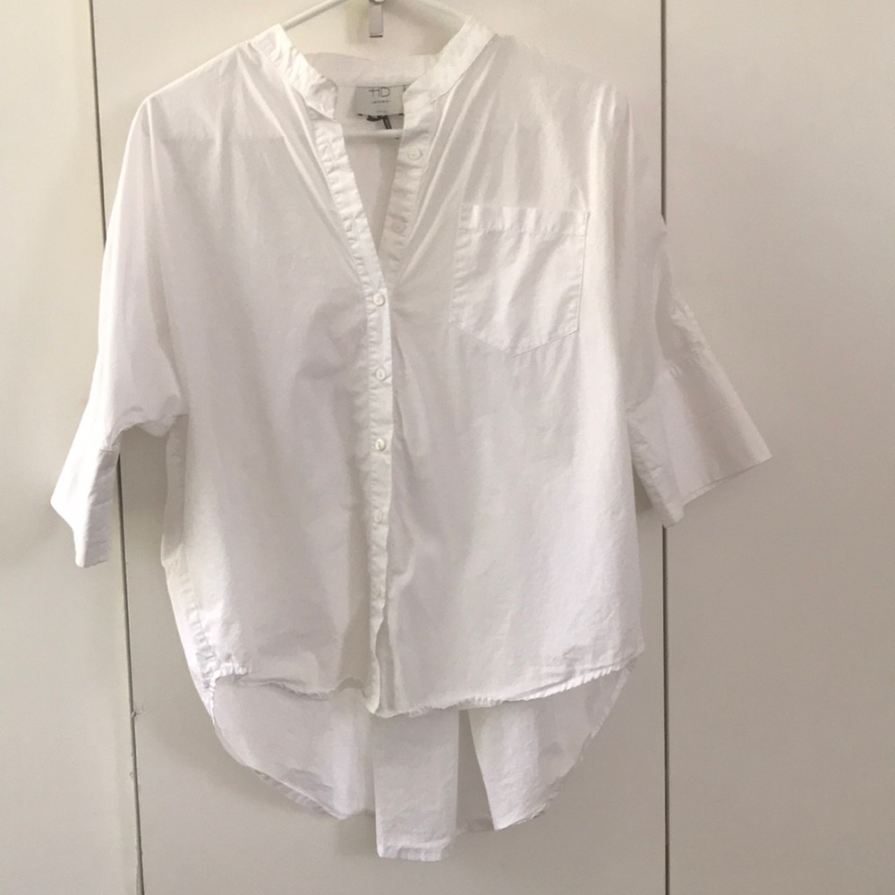 HD in Paris Anthropologie blouse small